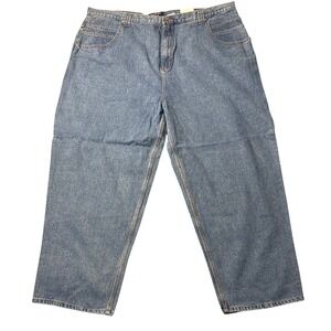 VTG h.i.d. jean Carpenter Jeans Mens 48 x 30 Light Wash Denim High Intensity NEW